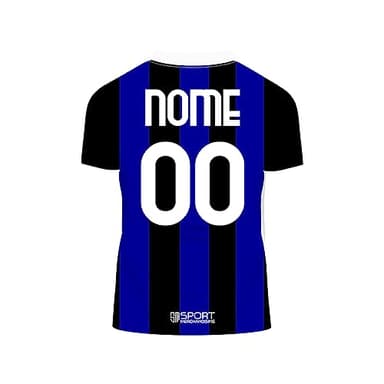 Stampitaly Top Player Trofeo Squadra Calcio Personalizzato con Nome e Numero - Pannello Personalizzabile a Forma di Maglia - Idea Regalo Originale Uomo Ragazzo Bambino Compleanno (MOD. 4, Small)