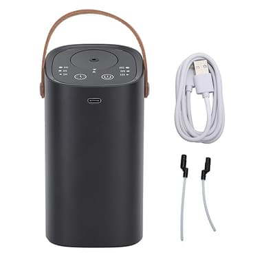 Diffusore Senza Acqua per Oli Essenziali, Touch Screen Intelligente Diffusore di Aromi per Auto a Batteria Senza Fili con Ricarica USB, Nebulizzatore Portatile per Oli Essenziali