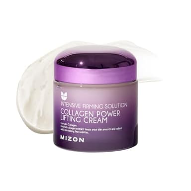Mizon Crema Power Lifting al Collagene (75 ml) Idratante Intensiva con 75% di Estratto di Collagene Marino, Cosmetica Coreana