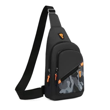 CYchen Crossbody Zaino Borsellino Antifurto Borsa, Monospalla Marsupio Zainetto Piccolo Sling Bag Borsello a Tracolla Mini Borse Lavoro Messenger per Uomo Donna Viaggio