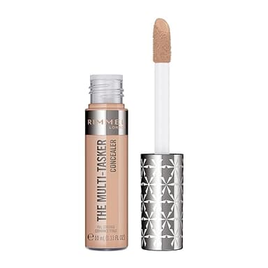 Rimmel London The Multi-Tasker Concealer, Correttore Occhiaie e Imperferzioni Illuminante, Formula Waterproof a Lunga Durata, 045 Classic Ivory