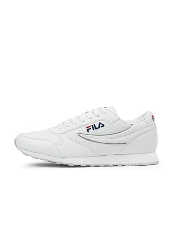 Fila Orbit Low, Scarpe da Ginnastica Basse Uomo, Bianco, 44 EU