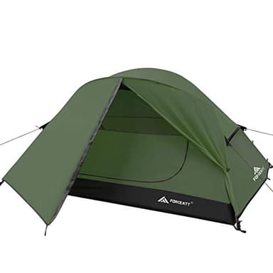 Forceatt Tenda Campeggio, Tenda per 2 Persone, Tenda Ultraleggera per 3-4 Stagioni, Impermeabile e Antivento, Facile da Installare, Adatta a Sport all'Aria Aperta Come Turismo, Campeggio, Trekking
