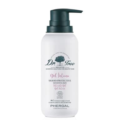 Dr. Tree | Gel Intimo Dermoprotettivo Ipoallergenico | Igiene e Idratazione | Ripristina la Flora, Elimina gli Odori e Calma i Pruriti | Senza Solfati SLE, SLS, Senza Parabeni, Senza Siliconi | 200 ml