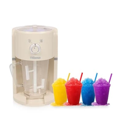 Macchina per granite Tristar - 2 dimensioni di ghiaccio tritato - 250 g di ghiaccio al minuto - contenitore da 1,1 L - scomparto per il ghiaccio da 600 ml - KD-7310