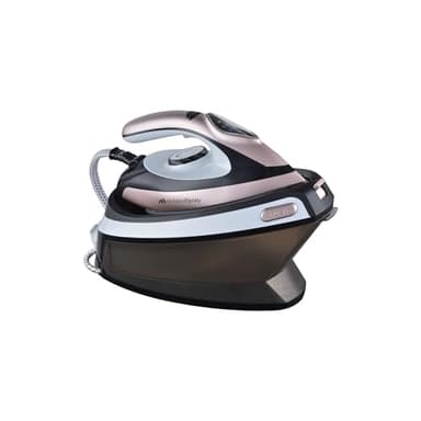 Melchioni Family INFINITY, Ferro a caldaia, Erogazione continua di vapore, Serbatoio acqua 1,5 L, 2000W, Piastra in Ceramica, Display LED, Impugnatura Ergonomica, Autonomia Illimitata