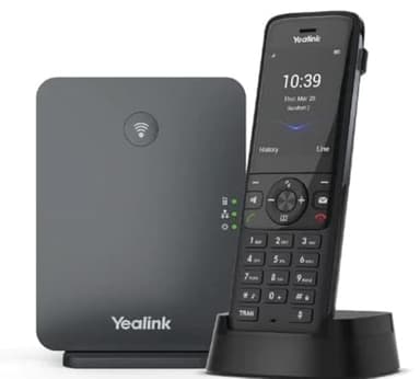 Yealink W78P IP phone Black TFT