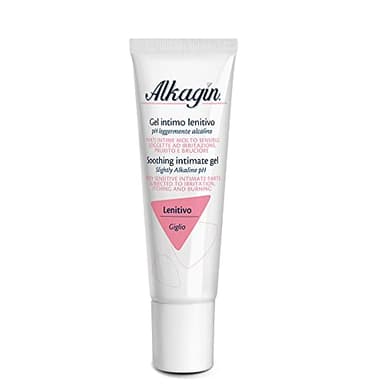 Alkagin Gel Intimo Lenitivo a base di Giglio, pH leggermente alcalino, Senza Profumo, Formato 30ml