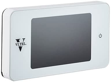 Vi.Tel. E0378 60 Spioncino Digitale, Bianco, 4"
