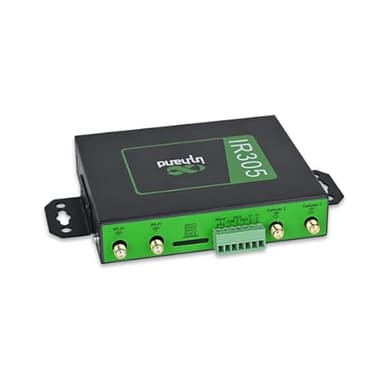 InHand Networks IR305 Industriale IoT LTE 4G VPN Router, Wi-Fi, 5 porte Ethernet, Dual Sim Unlocked, Wan FAILOVER, Serial Porte,IO Porte Modem, Backup Link, Mu-MIMO, Cloud Gestito (IO Porte)