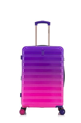 CELIMS - Valigia Media 65 cm in Policarbonato | Valigia Media 20 kg | Leggera | Viola