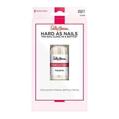 Sally Hansen - Smalto Rinforzante Trasparente Hard As Nails - Indurente Unghie ad Asciugatura Rapida - 13,3 ml