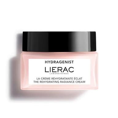 Lierac Hydragenist Crema Viso Reidratante Illuminante, Per Pelle da Normale a Secca, Formato da 50ml