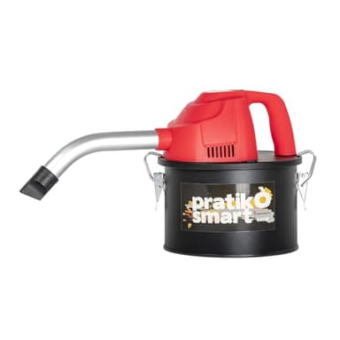 San Marco Aspiracenere aspirapolvere Pratikò Smart 4 lt da 600 W per stufa a pellet