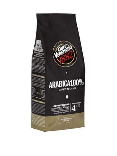 Caffè Vergnano 1882 Caffè in Grani Arabica 100% - 1 confezione da 250 gr