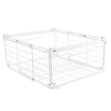 PENIKOKO Cestelli Regolabili per Congelatore Pozzetto Organizer in Rete per Cucina Contenitori Scalabili per Congelatore Verticale e Frigorifero Design Circolazione d Aria Migliorata
