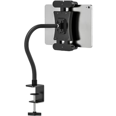 JUBORUI Supporto da Tavolo per iPad, Supporto iPad Tavolo, Porta tablet Regolabile Collo Oca, Supporto Per ipad Altri Dispositivi Con Schermo Da 4.7"-13.5" Tablet