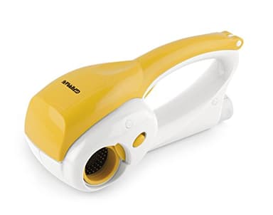 G3 Ferrari G20065 Parmino Grattugia Ricaricabile,12W, 2 Rulli Inox, Impugnatura ergonomica, Kit di ricaricacon batteria, Giallo