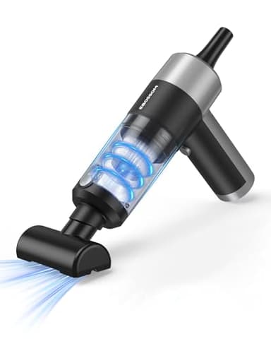 Aspirapolvere Portatile Senza Fili,Aspirabriciole Potente17000 Pa Aspirabriciole Macchina,4 in 1 Aspirapolvere Auto Senza Fili,USB-C Ricaricabile Aspirapolvere Piccolo per Ufficio,Pulizia,Casa,auto