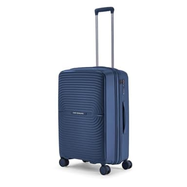 Roncato Ciak Cosmo Bagaglio Medio Blue – Valigia Rigida in Polipropilene Leggero con 4 Ruote pivotanti e Chiusura TSA – Trolley M 43x64x26-29cm Espandibile
