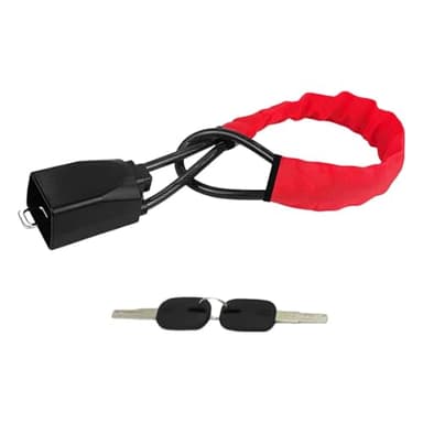 Antifurto Auto Blocco del volante dell'auto Fibbie per cinture di sicurezza Robusta serratura Prevenzione dei furti Antifurto Migliora la dell'automobile Bloccasterzo Auto