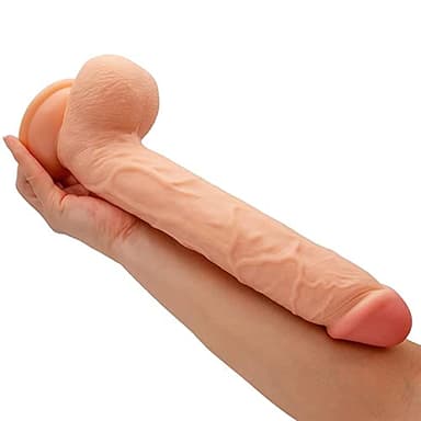 - 29,5Cm Péņę Fịntó per Donne Xxl DîḷĐö Dîđò Rěālìștịcì Dîđòl Tóỷs Donna Môrbìdõ Sīlicønè Dîđò Ánálě per Uosīlicønè Môrbìdõ con Věntôsã per Donne Ṥęsşo