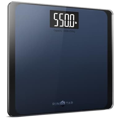 Bilancia Pesapersone Digitale da 550 Libbre per Il peso Corporeo con Piattaforma Ultra Ampia e Ampio Display LCD, Bilancia ad Alta Precisione con Capacità Extra Elevata