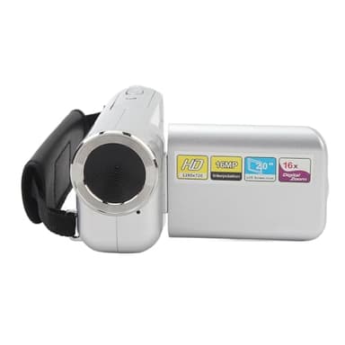 Elprico Videocamera Videocamera, HD 16MP Videocamere Digitali per Vlogging, Videocamera per Bambini, Schermo TFT da 2 Pollici 18X Zoom Videocamere per Bambini, Adolescenti, Studenti,