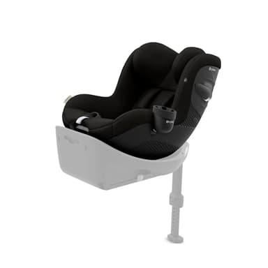 CYBEX Gold Seggiolino auto per bambini Sirona G i-Size Comfort, Senza Base, Da circa 3 mesi a 4 anni, Max. 19 kg, 61-105 cm (Dalla nascita / 40 cm con riduttore per neonati), Magic Black
