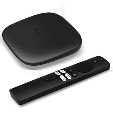 Xiaomi TV Box S (3nd Gen) - 4K Ultra HD, Potente procesador,2GB RAM, 32GB Memoria Smart TV Box, Google TV, Dolby Vision, HDR10+, Dolby Atmos, DTS-X, Wireless Projection, WiFi 6, Nero