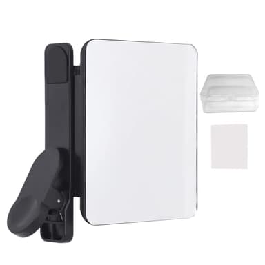 Specchio riflessione per telefono – 11,5 x 8 x 1 cm, clip per fotografia all'aperto, set portatile | accessorio per foto e video per smartphone che migliorano le prese creative, ragazzo