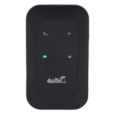 Annadue 4G/ 5G LTE, Router di Viaggio per Dispositivi Hotspot WiFi Portatile Connetti Fino a 10 Dispositivi, Batteria da 3200 MAh, per il Viaggio per Ufficio Automobilistico