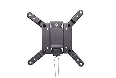 Amazon Basics Supporto a parete per TV inclinabile, si adatta a da 12 pollici a 40 pollici e VESA 200 x 200, 30.5 - 101.6 cm, Nero
