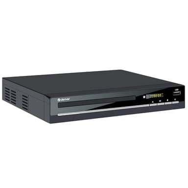 Denver Lettore DVD con HDMI – Upscaling 1080p – Porta USB e SCART – Region Free – Lettore HiFi – DVD Lettore per TV – Design Compatto e Facile da Usare