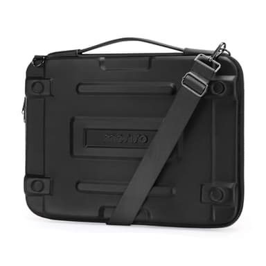 MOSISO Laptop PC Custodia Rigida,15,6 Pollici Computer Borsa Compatibile con MacBook Pro 16,HP,Dell,Lenovo,Asus Notebook,16 Pollici Astratto Geometric Impermeabile Portare Caso Borsa con Strap,Nero