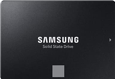 Samsung SSD 870 EVO, 1 TB, Form Factor 2.5", Intelligent Turbo Write, Magician 6 Software, Black (Internal SSD)