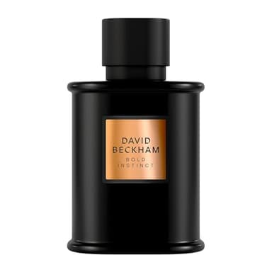 David Beckham Bold Instinct Eau de Parfum Uomo, profumo legnoso aromatico, fragranza sofisticata, straordinario flacone nero opaco 75 ml