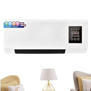 Condizionatore D'aria Split, Condizionatore D'aria Inverter Veloce Da Parete, Pompa Di Calore Portatile Con Funzione Freddo/caldo, Riscaldamento E Raffreddamento Compatti Per La Casa