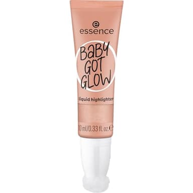 essence Baby Got Glow n. 30 - Illuminante liquido, oro, ideale per definire, risultato immediato, facile da rimuovere, lucido, vegano, senza oli, parabeni e microplastica, confezione da 1 (10 ml)