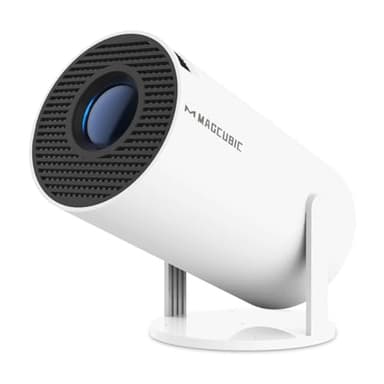 Mini Proiettore 4K Supporta Android 11, Smart Projector 5G WiFi 6 BT 5.4, Mini Proiettore Full HD 1080P Supporta 200ANSI 8000L Auto Orizzontale Trapezoid Correction
