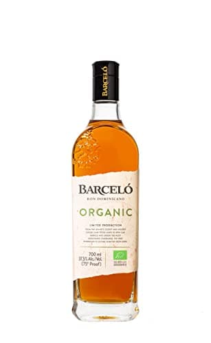 Ron Barceló Organic – Bottiglia da 700 ml di Rum Biologico della Repubblica Dominicana, Produzione Limitata, Invecchiato in Botti di Rovere Nuove, Astuccio in Fibra Vegetale