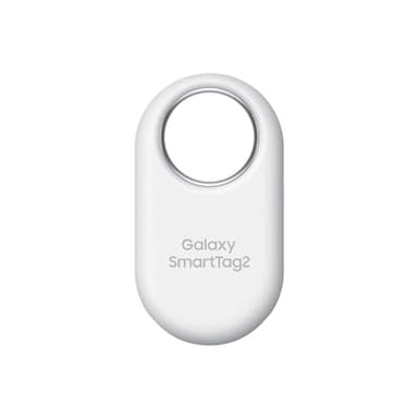 Samsung Galaxy SmartTag2 (1 Pezzo) Localizzatore Bluetooth con Modalità Smarrito, Design compatto, Batteria a lunga durata, Resistenza IP67, White 2023