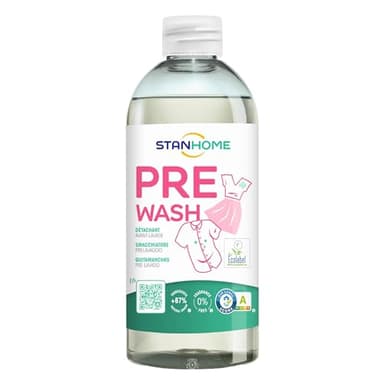 STANHOME | Smacchiatore Prelavaggio PRE WASH, Elimina le Macchie Incrostate, Azione Immediata, 500 ml