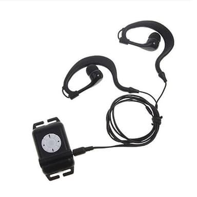 Joskeijky Mp3 per il Nuoto Lettore MP3 con Auricolare FM Mp3 per Surf Tipo Auricolare Clip Lettore Mp3 (8 GB)