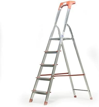 Kasart scala scaletto uso domestico in alluminio portata 150 kg made in Italy certificata EN 131 (5 gradini)