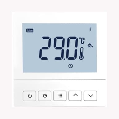 Termostato WiFi per Caldaia a gas, Termostato Ambiente da incasso, Termostato Digitale Controllo Remoto App/Voce, Programmabile 7 Giorni, Touchscreen LCD Retroilluminato, per Riscaldamento(100-240V)