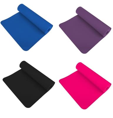 Tappetino Yoga Morbido Alto Spessore Antiscivolo Per Palestra Fitness Aerobica Pilates Ginnastica Meditazione E Yoga (183x61x1 Cm.)
