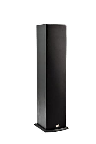 Polk Audio T50 - Altoparlante da Pavimento, 4 Vie, Colore Nero