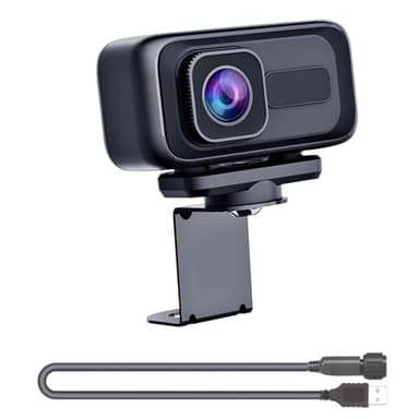 OBEST Action Cam, Dashcam Moto 1080P Videocamera Anteriore, Sports Camera, grandangolo 120°, impermeabile, telecamera d'azione Wi-Fi, registrazione in loop e visione notturna