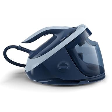 Philips PerfectCare Serie 7000 - Ferro da Stiro con Caldaia, 2100W, Colpo Vapore 600g, 8 Bar di Pressione, Tecnologia OptimalTEMP, Serbatoio da 1.8L, Blu Navy/Scuro (PSG7030/20)